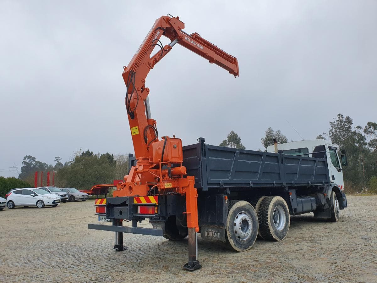 Renault Premium com Grua Atlas Copco 13.01 Basculante — image 17