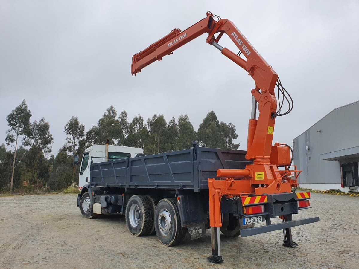 Renault Premium com Grua Atlas Copco 13.01 Basculante — image 18