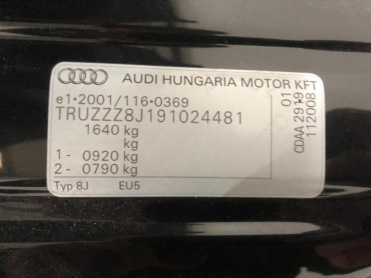 Audi TT Coupé TFSI · Ano 2008 — imagen 4