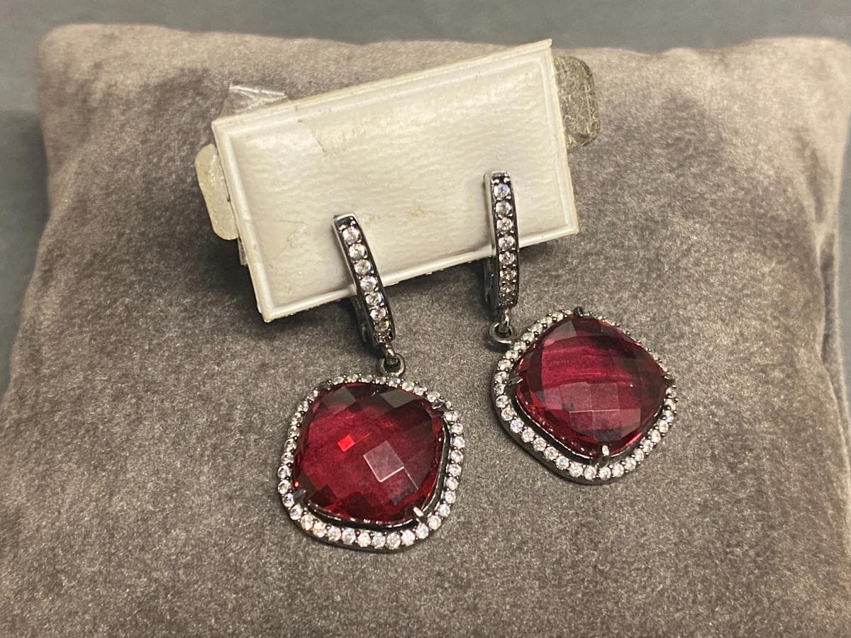 Boucles d'oreilles en argent — image 2