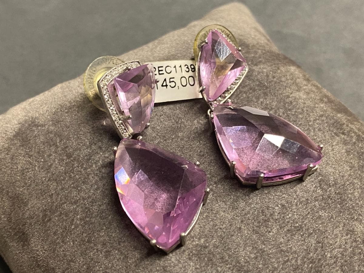 Boucles d'oreilles en argent — image 3