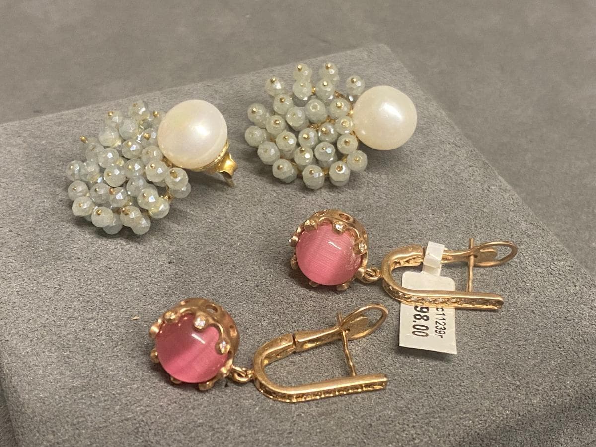 Pendientes de plata — imagen 1
