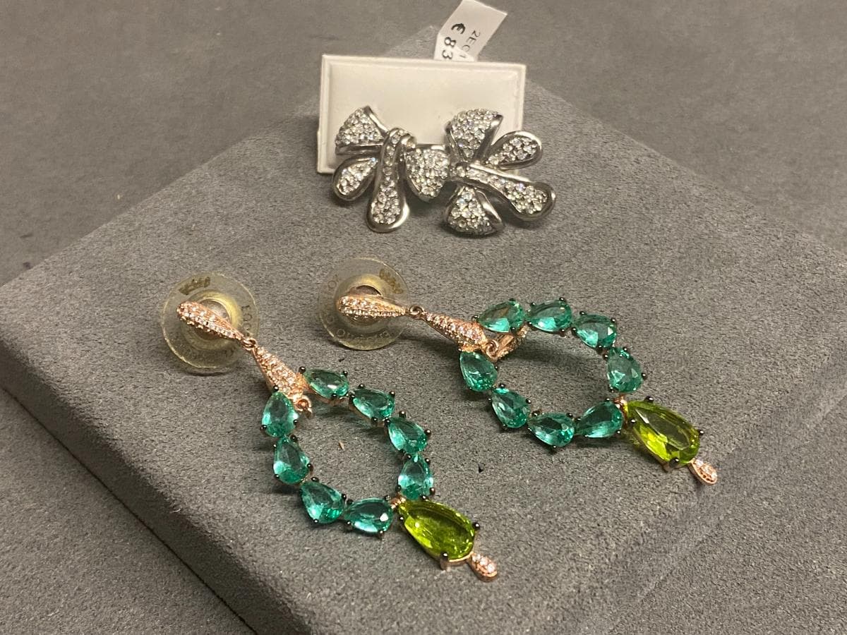 Pendientes de plata — imagen 1