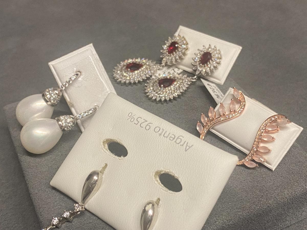 Pendientes de plata — imagen 1