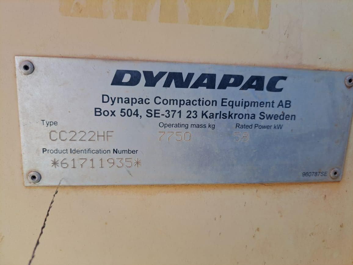 Cilindro Dinapac CC222HF · Samba Caju — image 3