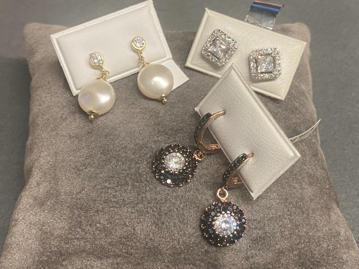 Pendientes de plata y otros materiales — imagen 3