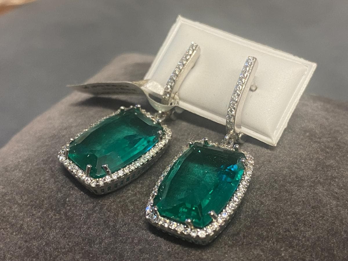 Pendientes de plata y otros materiales — imagen 3