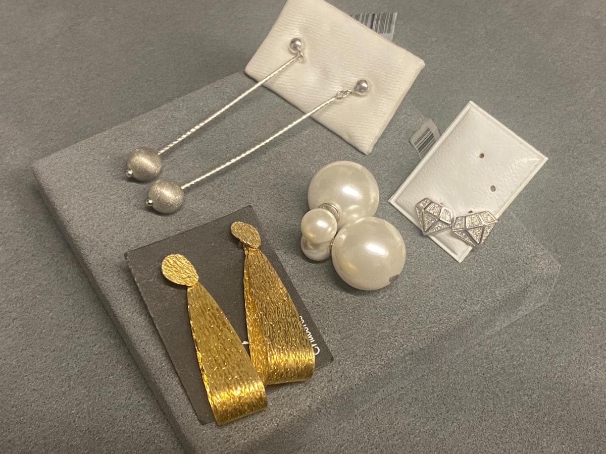 Pendientes de plata y otros materiales — imagen 4