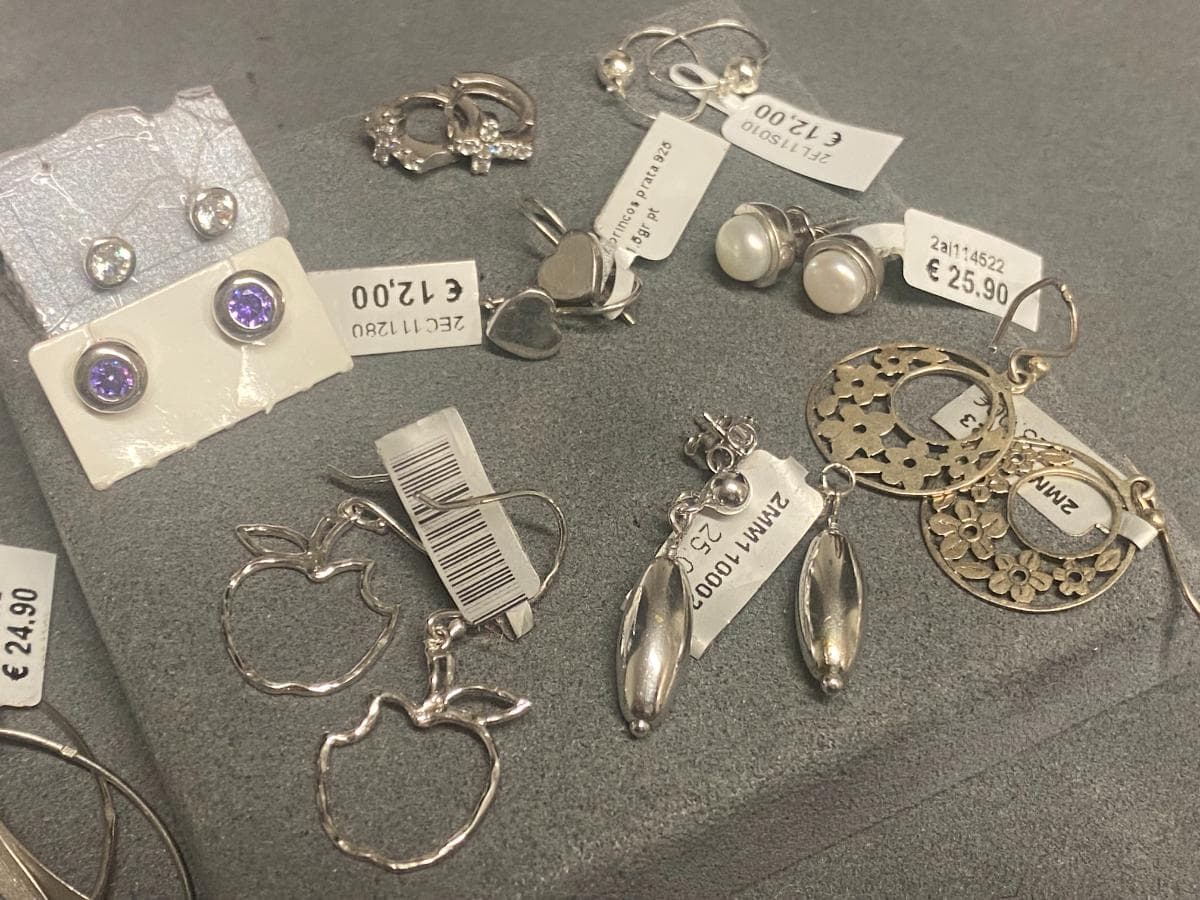 Pendientes de plata y otros materiales — imagen 3