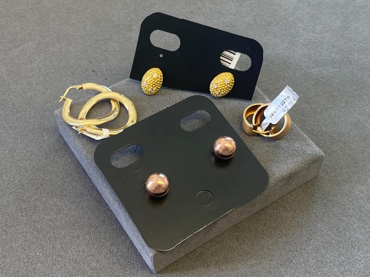Pendientes de plata y otros materiales — imagen 1