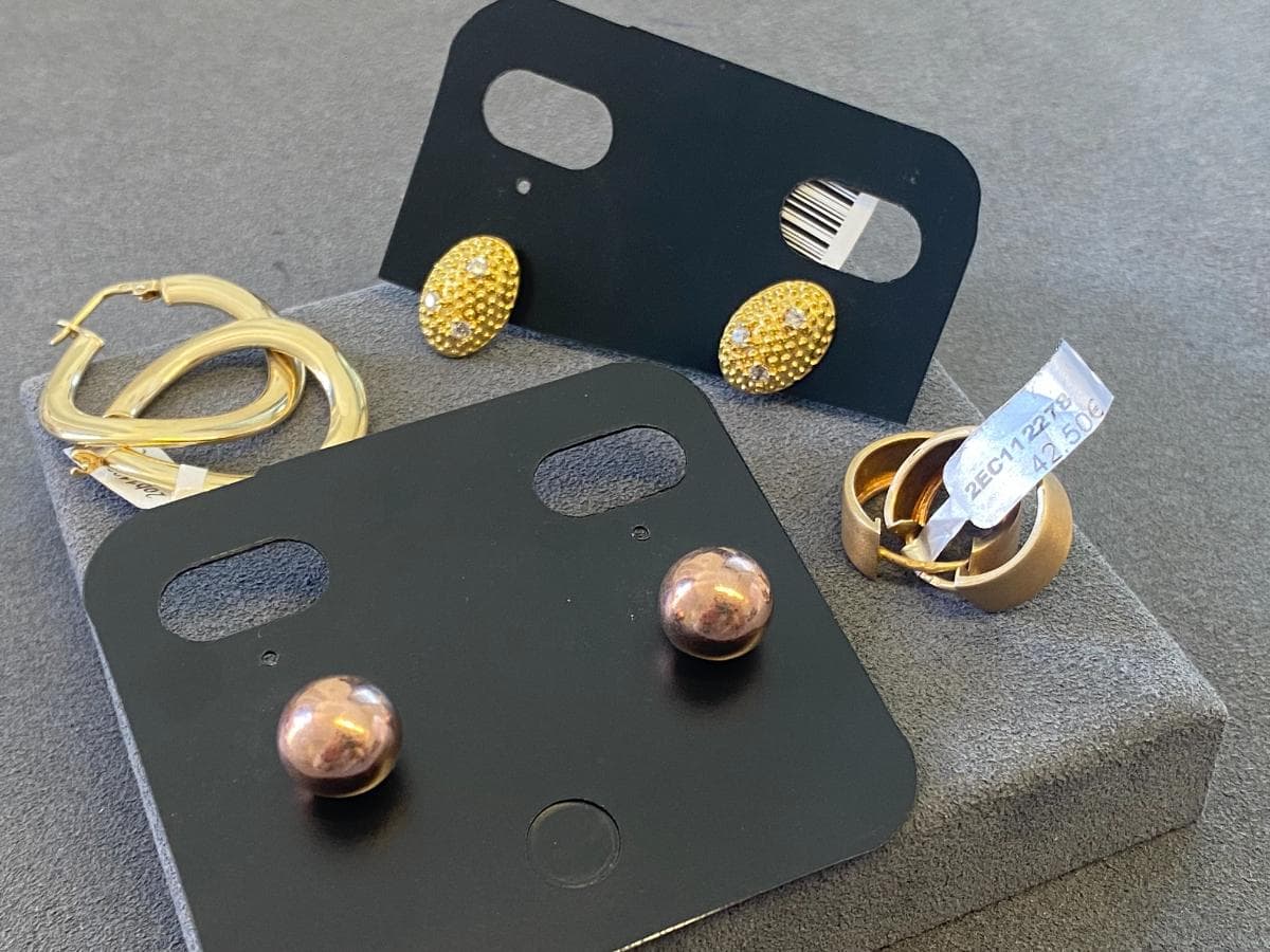 Pendientes de plata y otros materiales — imagen 3