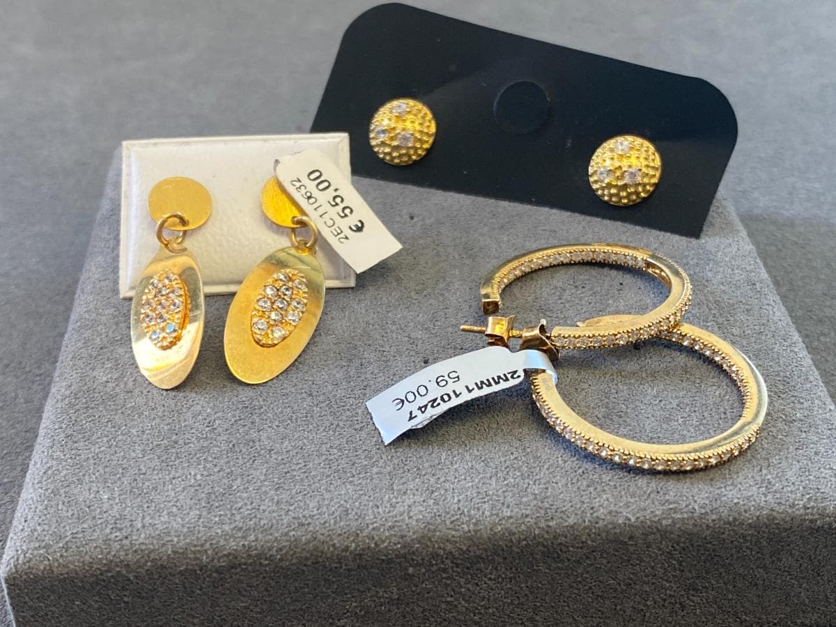 Pendientes de plata y otros materiales — imagen 4
