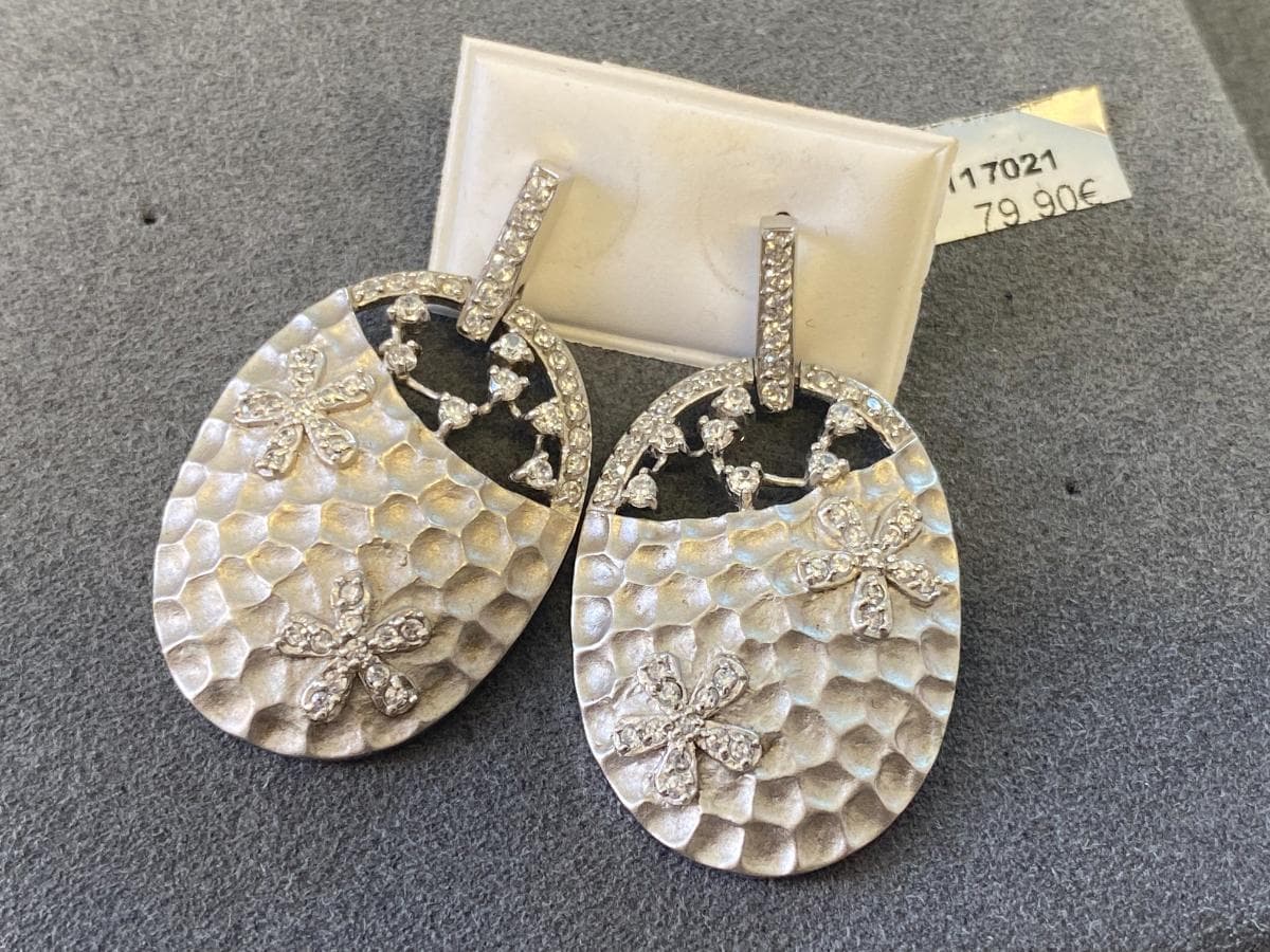 Pendientes de plata y otros materiales — imagen 3