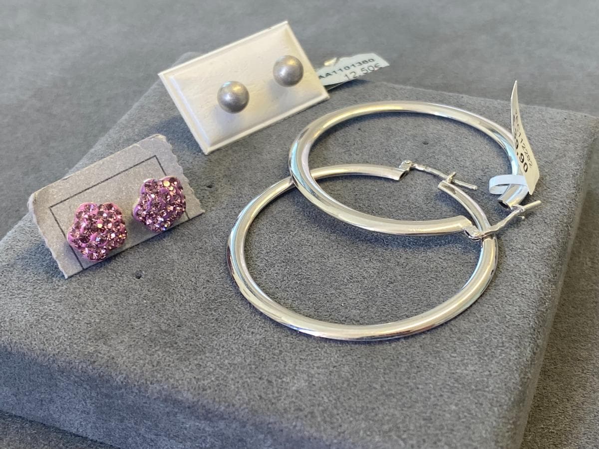 Pendientes de plata y otros materiales — imagen 2