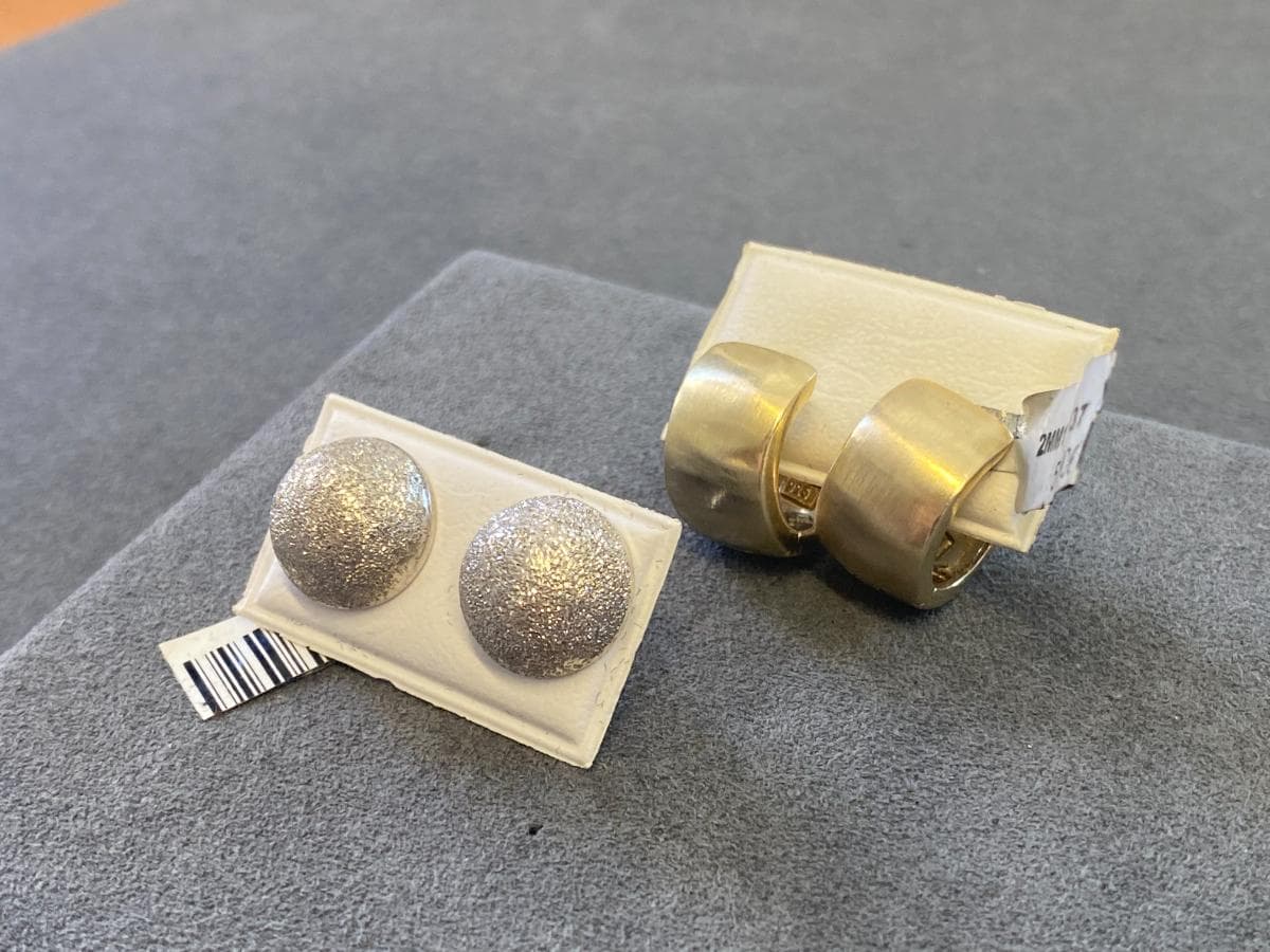 Pendientes de plata y otros materiales — imagen 2
