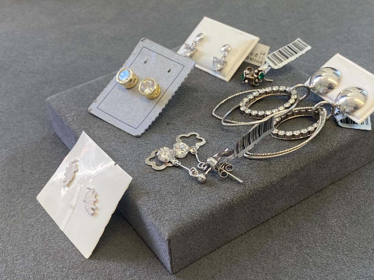 Pendientes de plata y otros materiales — imagen 5