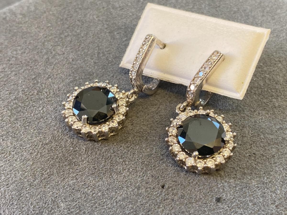 Pendientes de plata y otros materiales — imagen 2