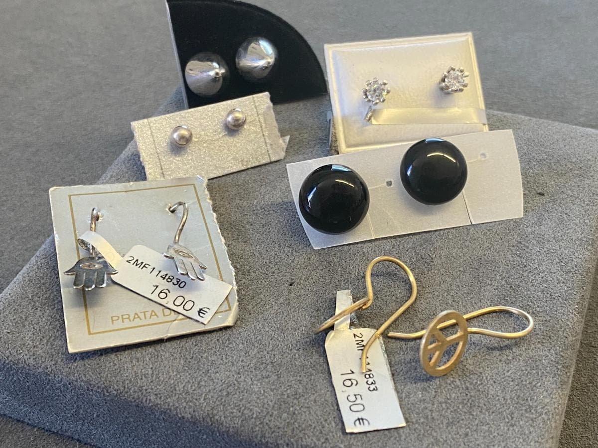 Pendientes de plata y otros materiales — imagen 2