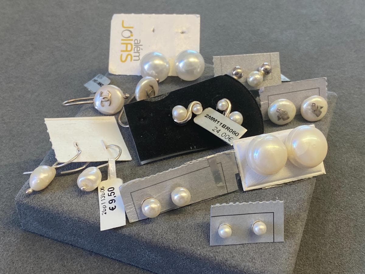 Pendientes de plata y otros materiales — imagen 2