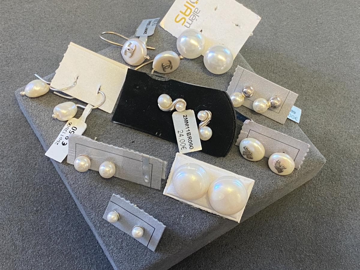Pendientes de plata y otros materiales — imagen 3