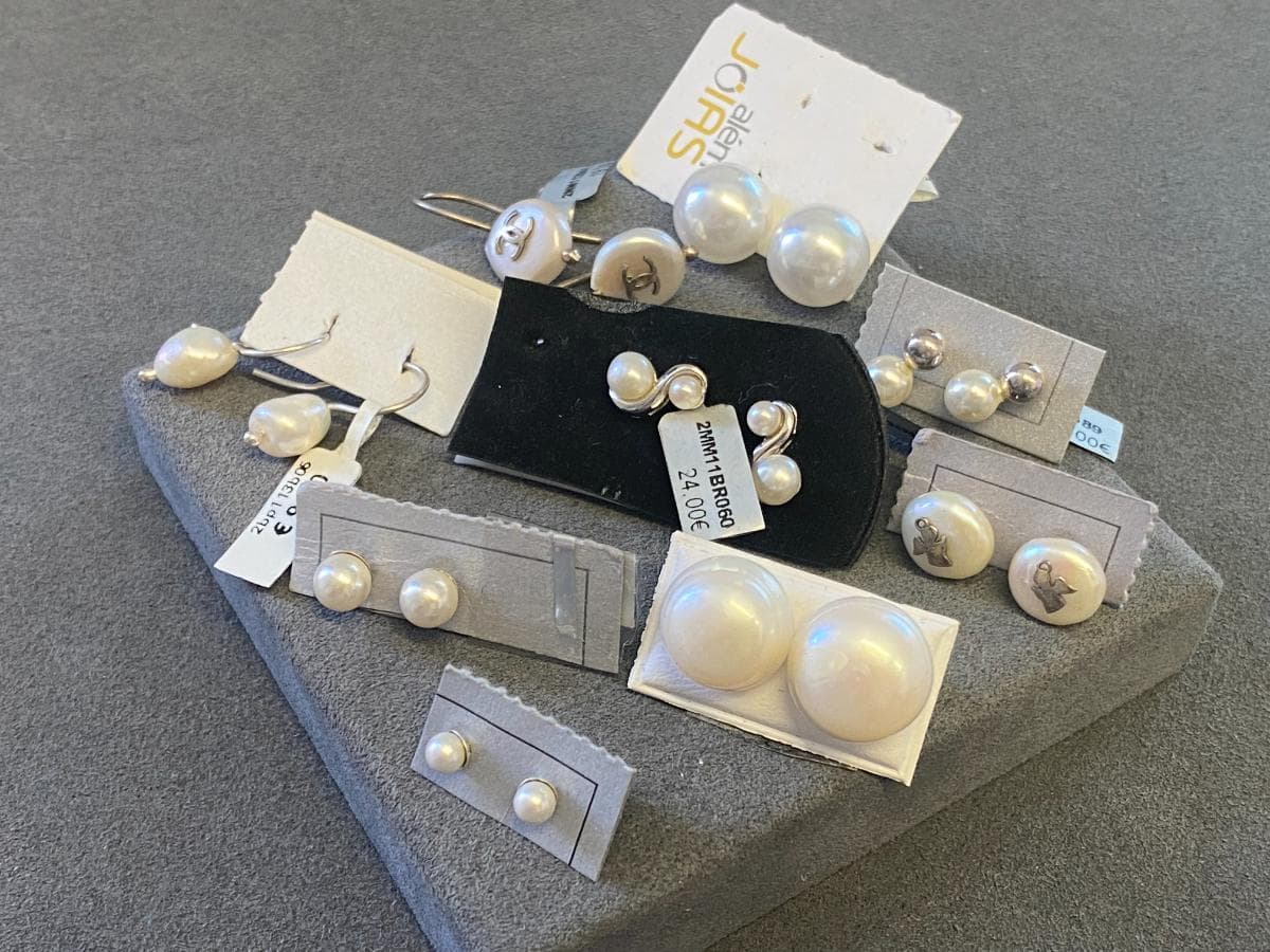 Pendientes de plata y otros materiales — imagen 4