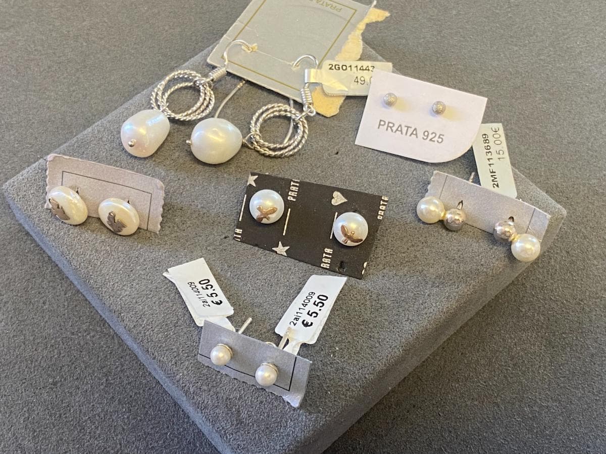 Pendientes de plata y otros materiales — imagen 4