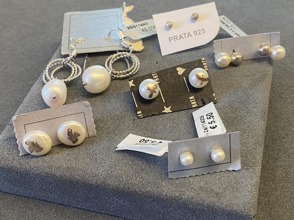Pendientes de plata y otros materiales — imagen 3