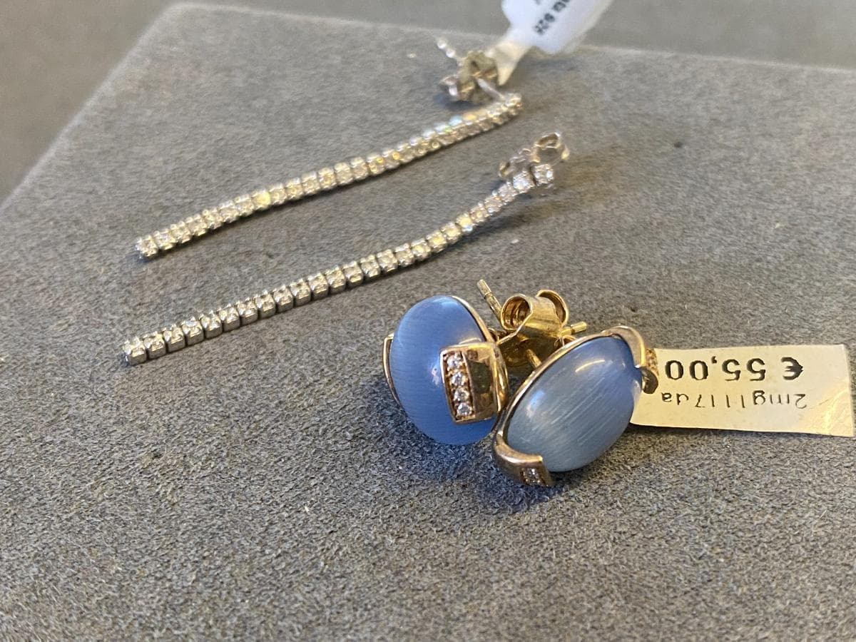 Pendientes de plata y otros materiales — imagen 3