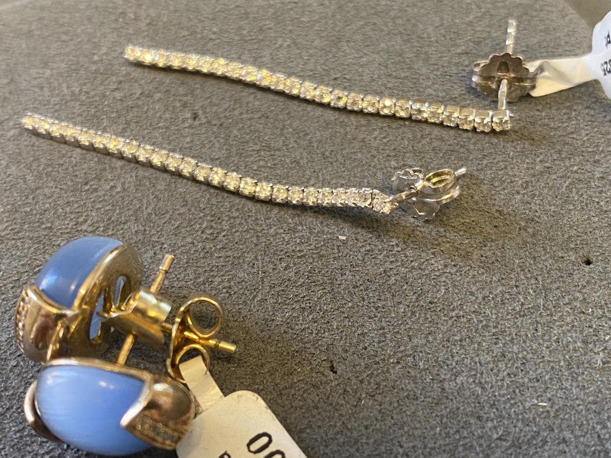 Pendientes de plata y otros materiales — imagen 4