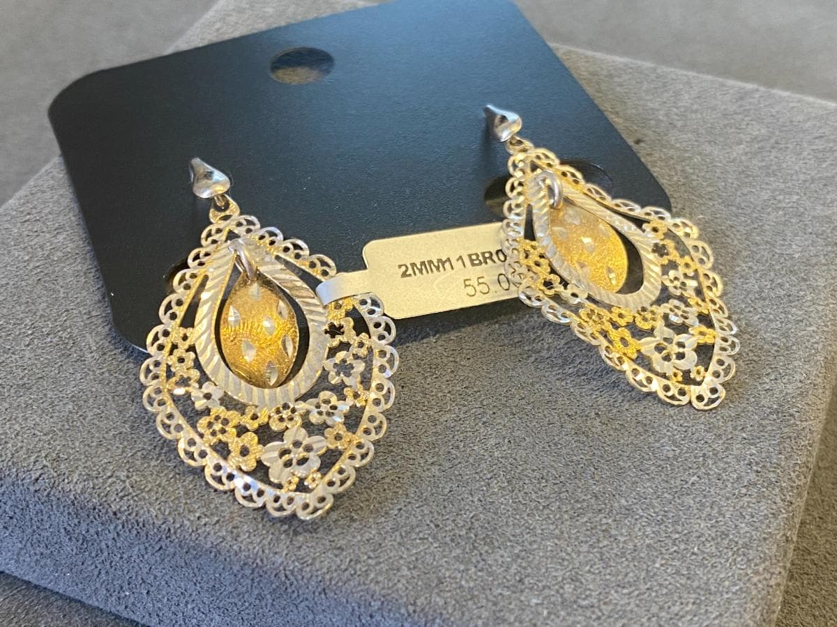 Pendientes de plata y otros materiales — imagen 2