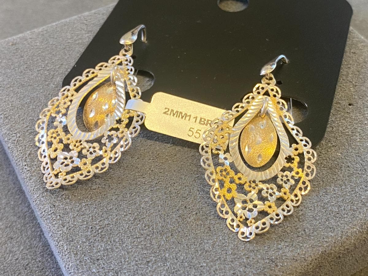 Pendientes de plata y otros materiales — imagen 4