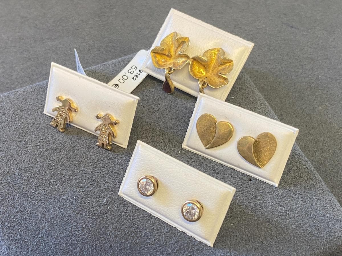 Pendientes de plata y otros materiales — imagen 3