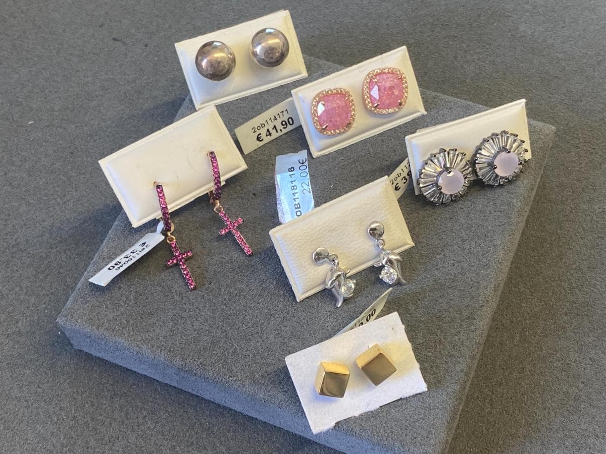 Pendientes de plata y otros materiales — imagen 4
