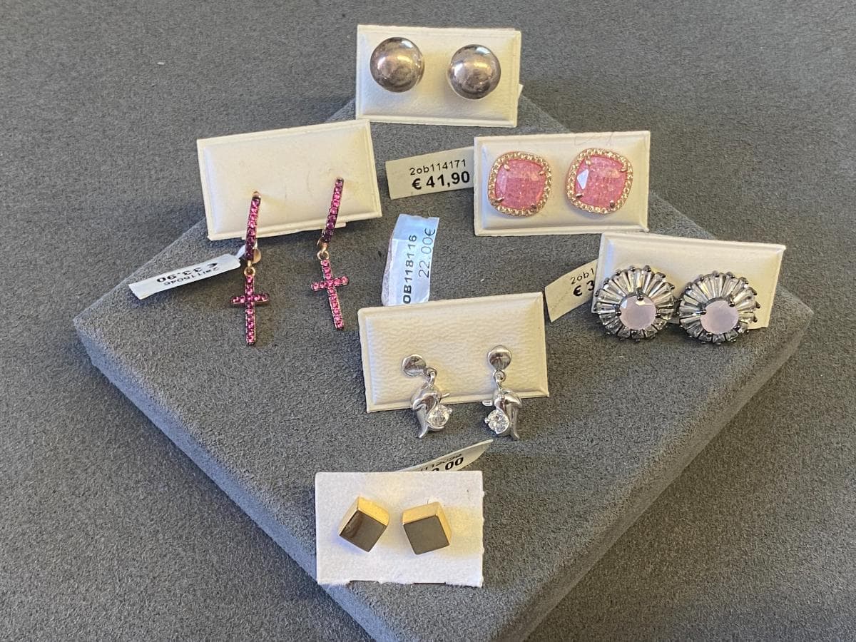 Pendientes de plata y otros materiales — imagen 3