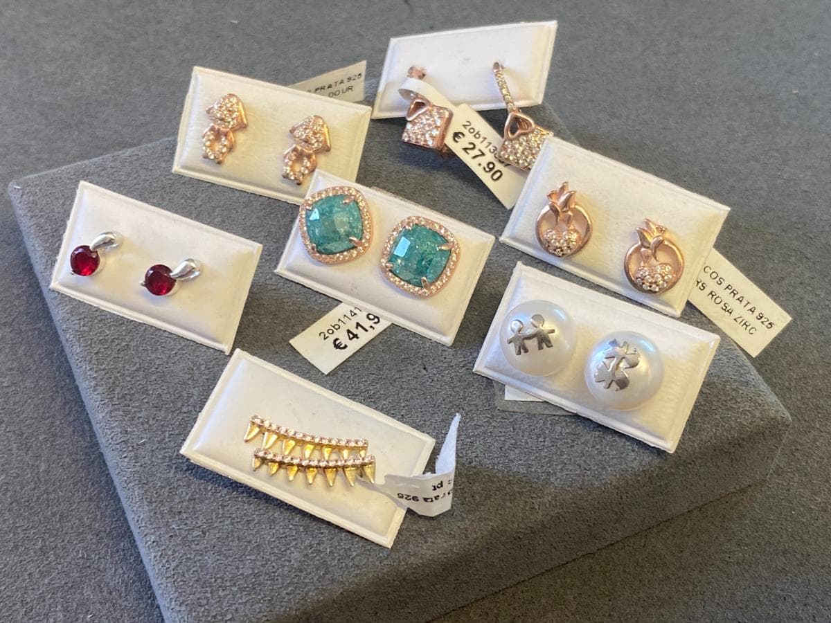 Pendientes de plata y otros materiales — imagen 4