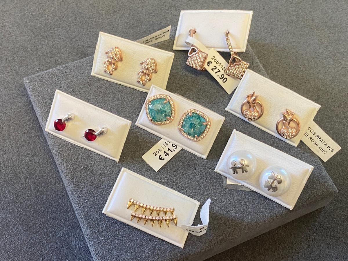 Pendientes de plata y otros materiales — imagen 3