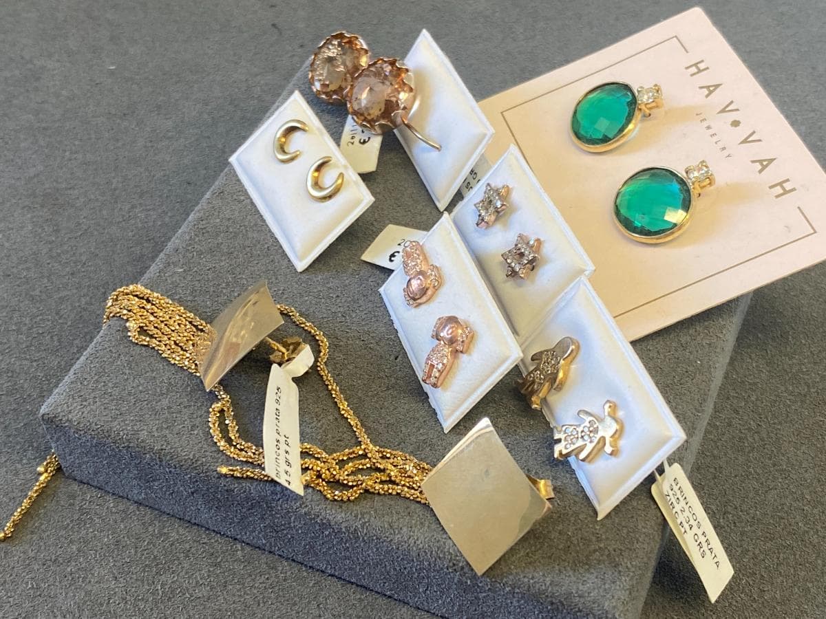 Pendientes de plata y otros materiales — imagen 3