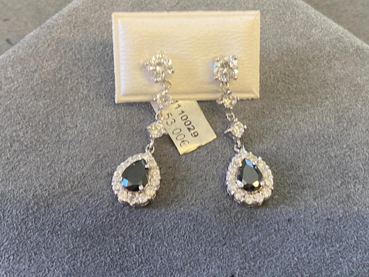 Pendientes de plata y otros materiales — imagen 2