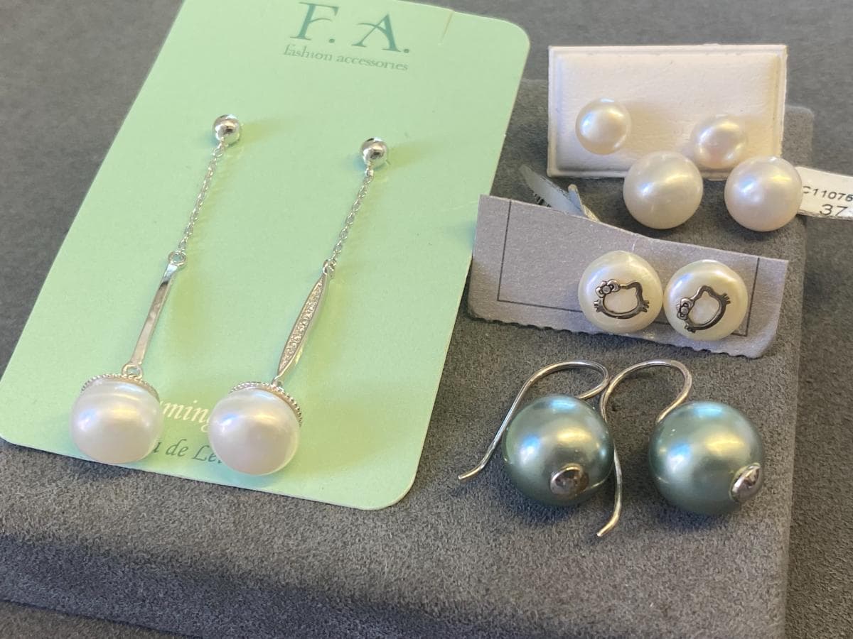 Pendientes de plata y otros materiales — imagen 4