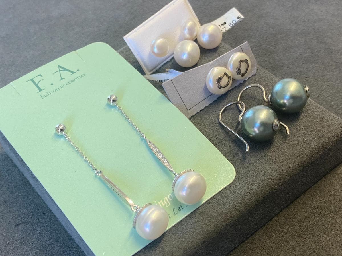 Pendientes de plata y otros materiales — imagen 3