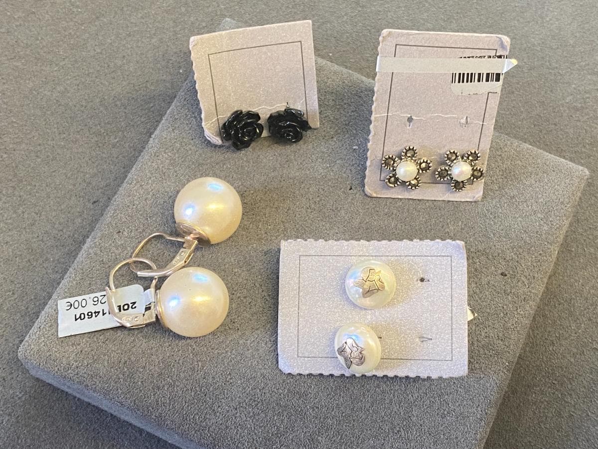 Pendientes de plata y otros materiales — imagen 4