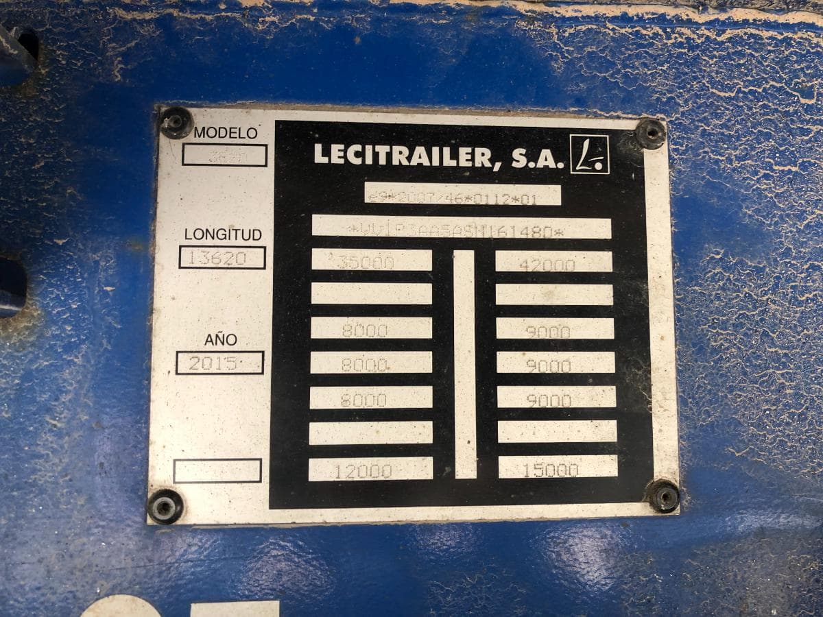 Semirreboque Lecitrailer Plata 3E-RS · Ano 2015 — image 17