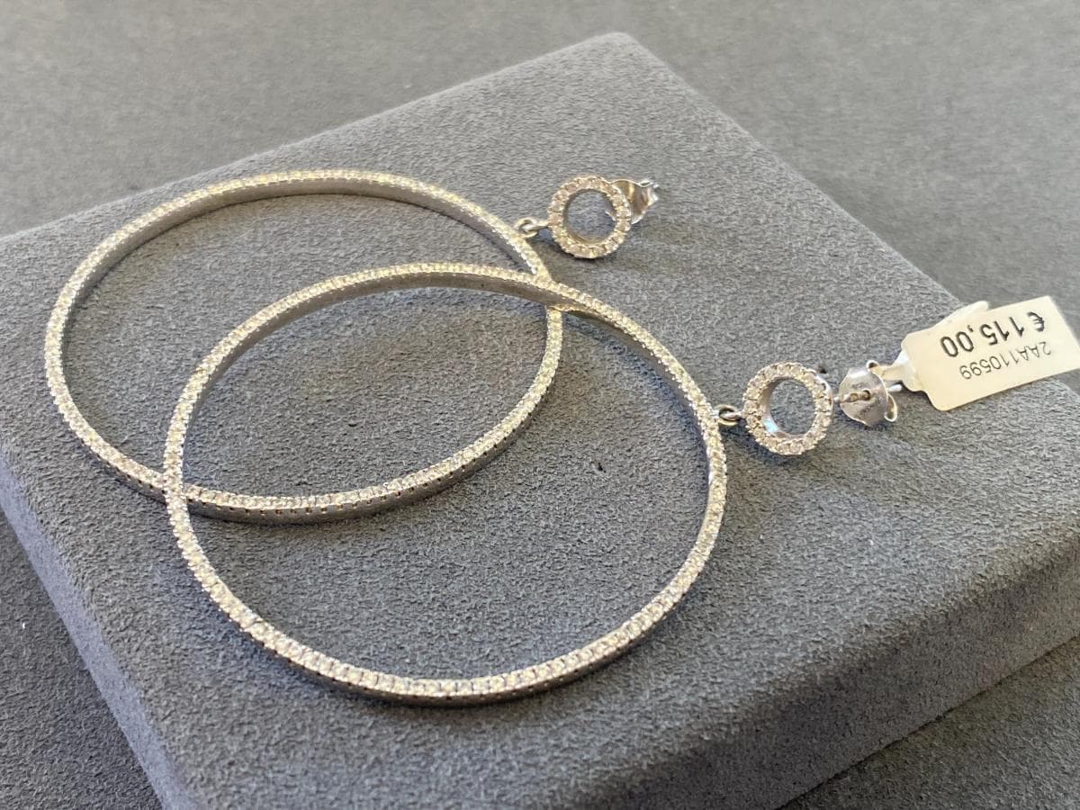 Pendientes de plata y otros materiales — imagen 2