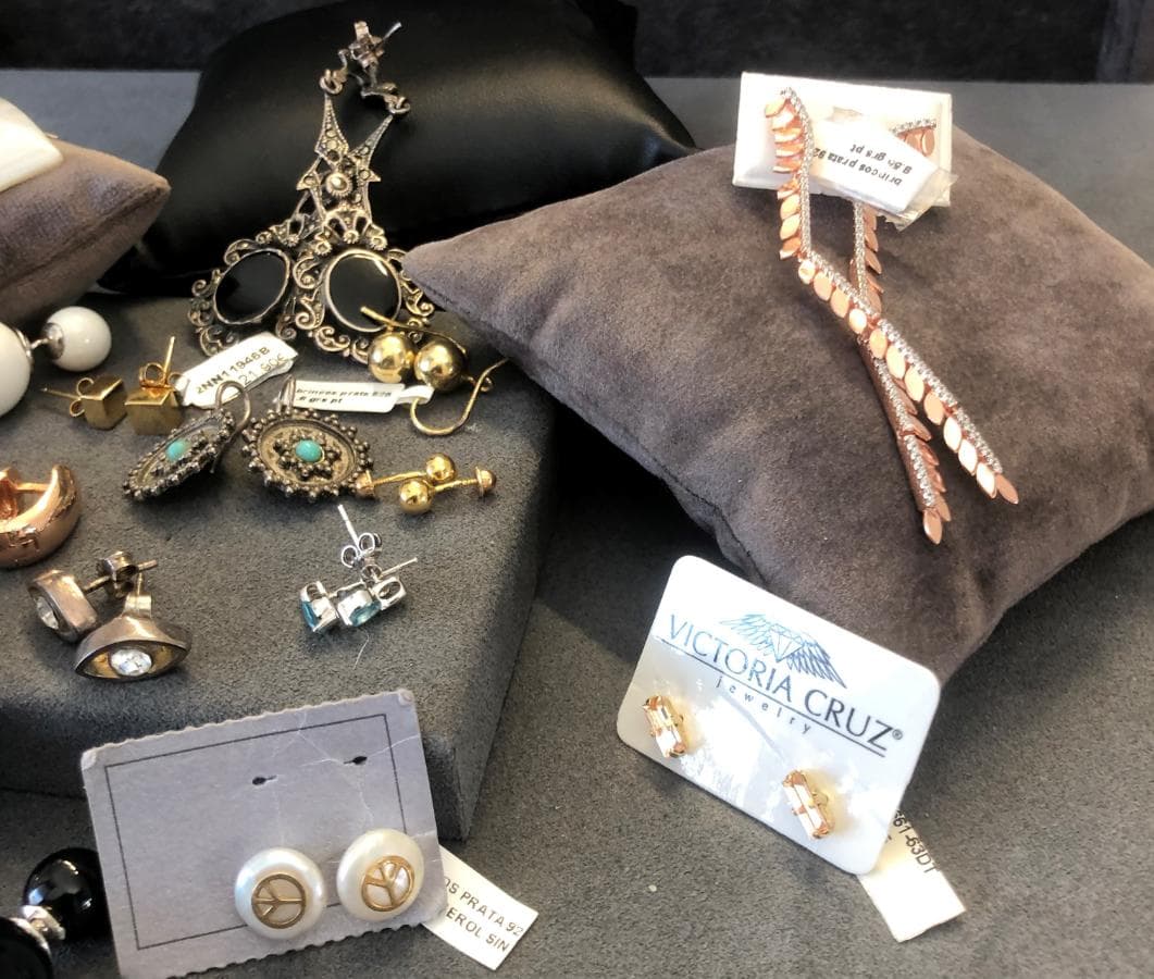 Pendientes de plata y otros materiales — imagen 4