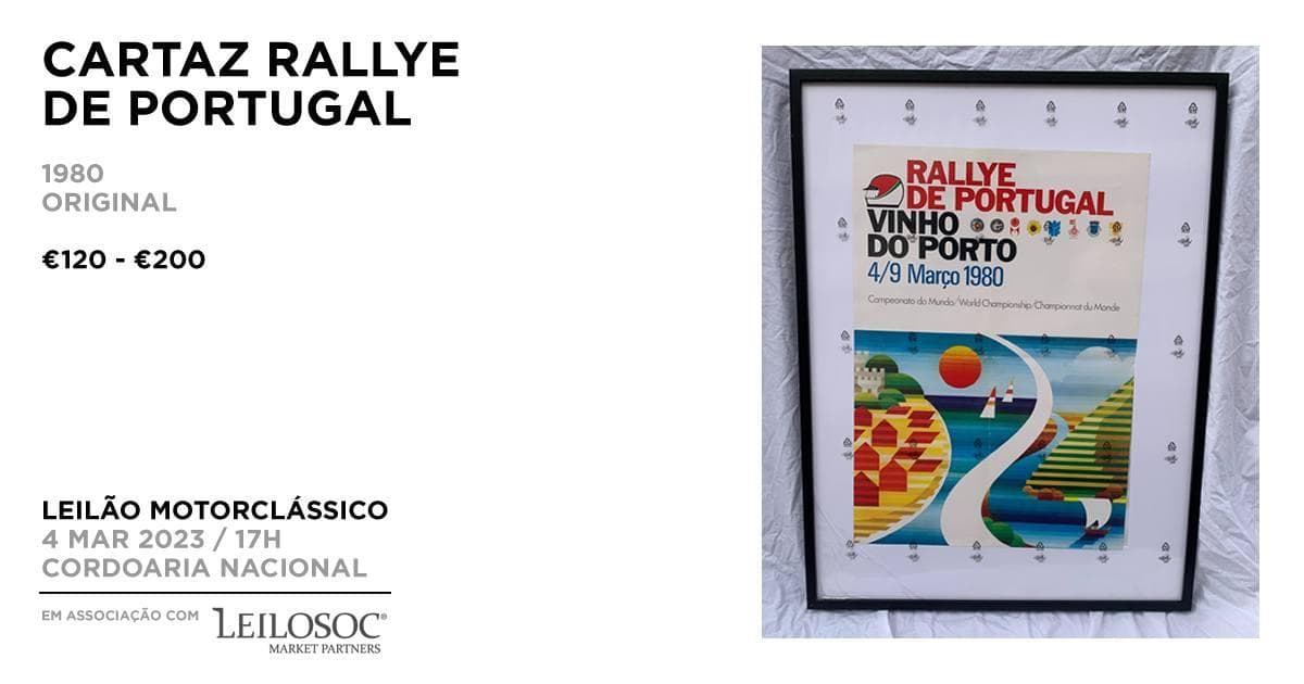 Cartaz RALLYE DE PORTUGAL — imagem 1