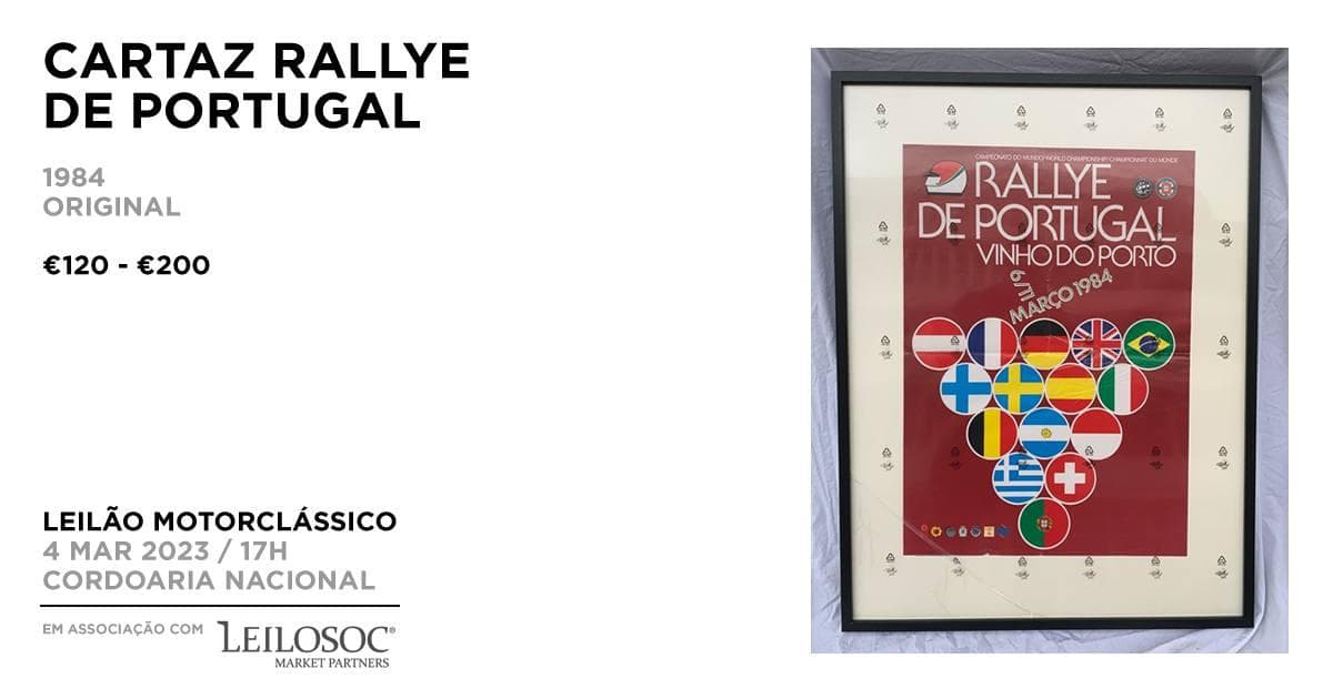 Cartaz RALLYE DE PORTUGAL — imagen 1