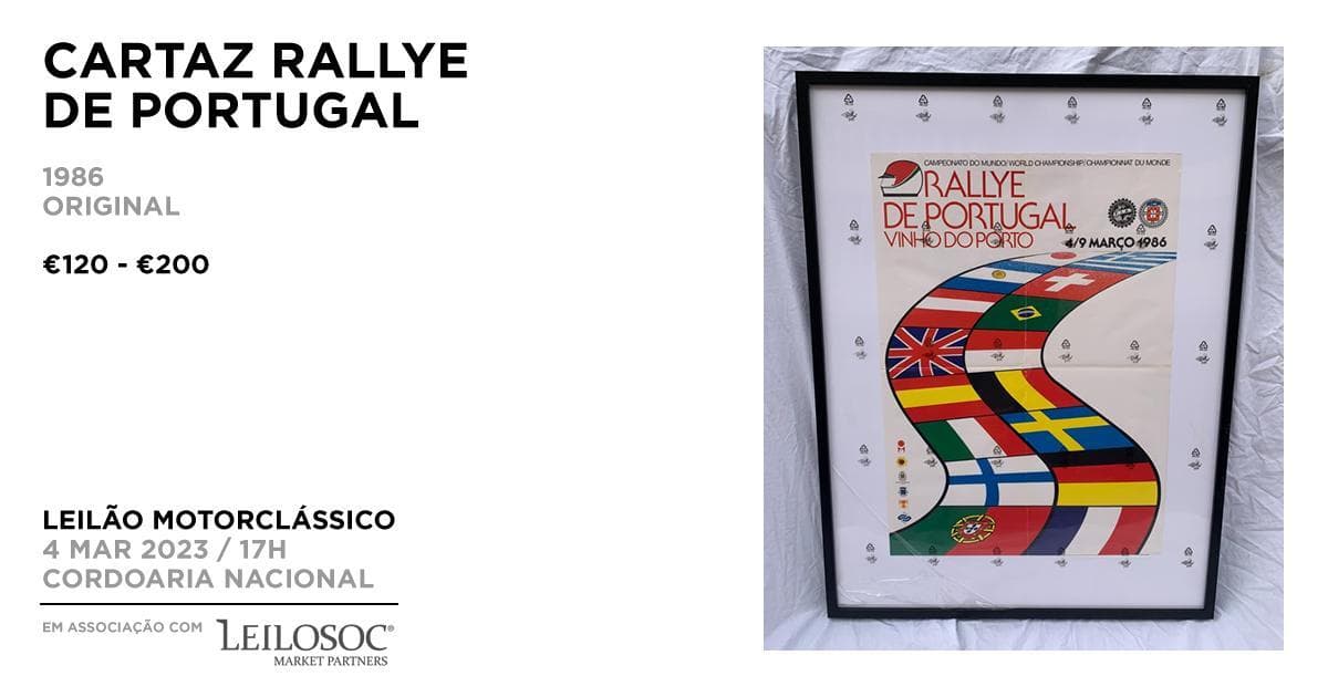 Cartaz RALLYE DE PORTUGAL — imagen 1
