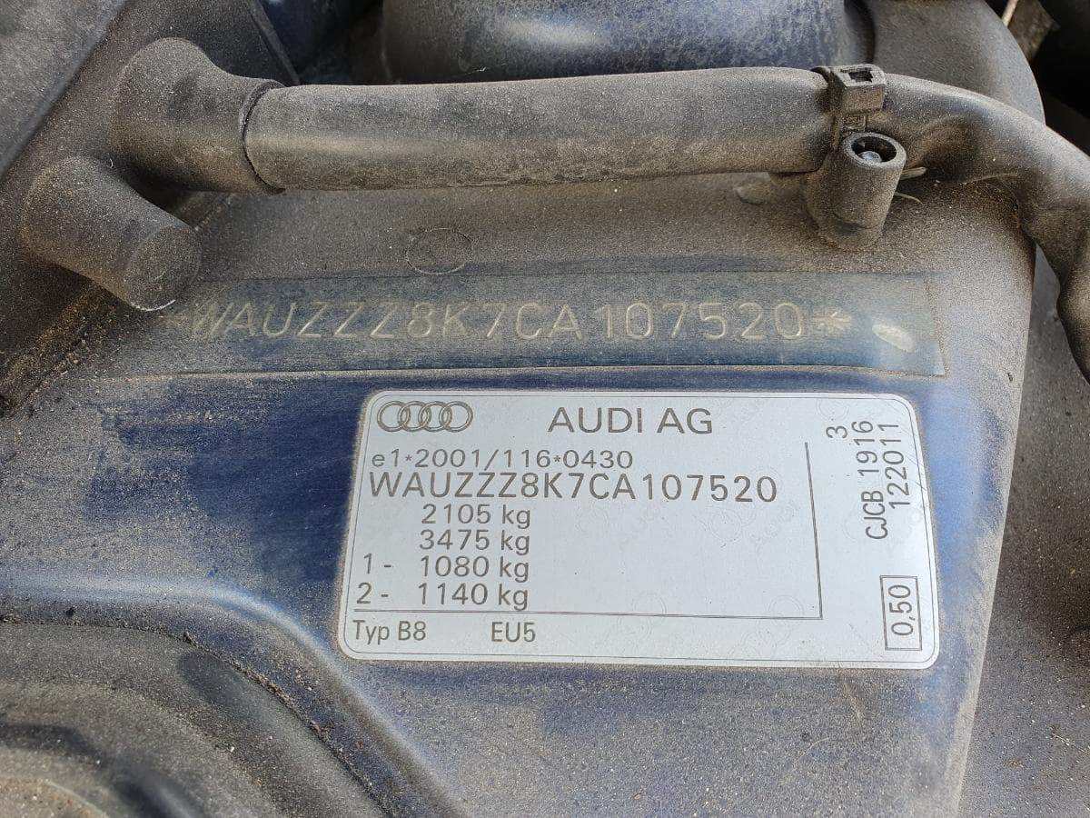 Audi A4 2.0 TDI · Ano 2012 — imagen 5