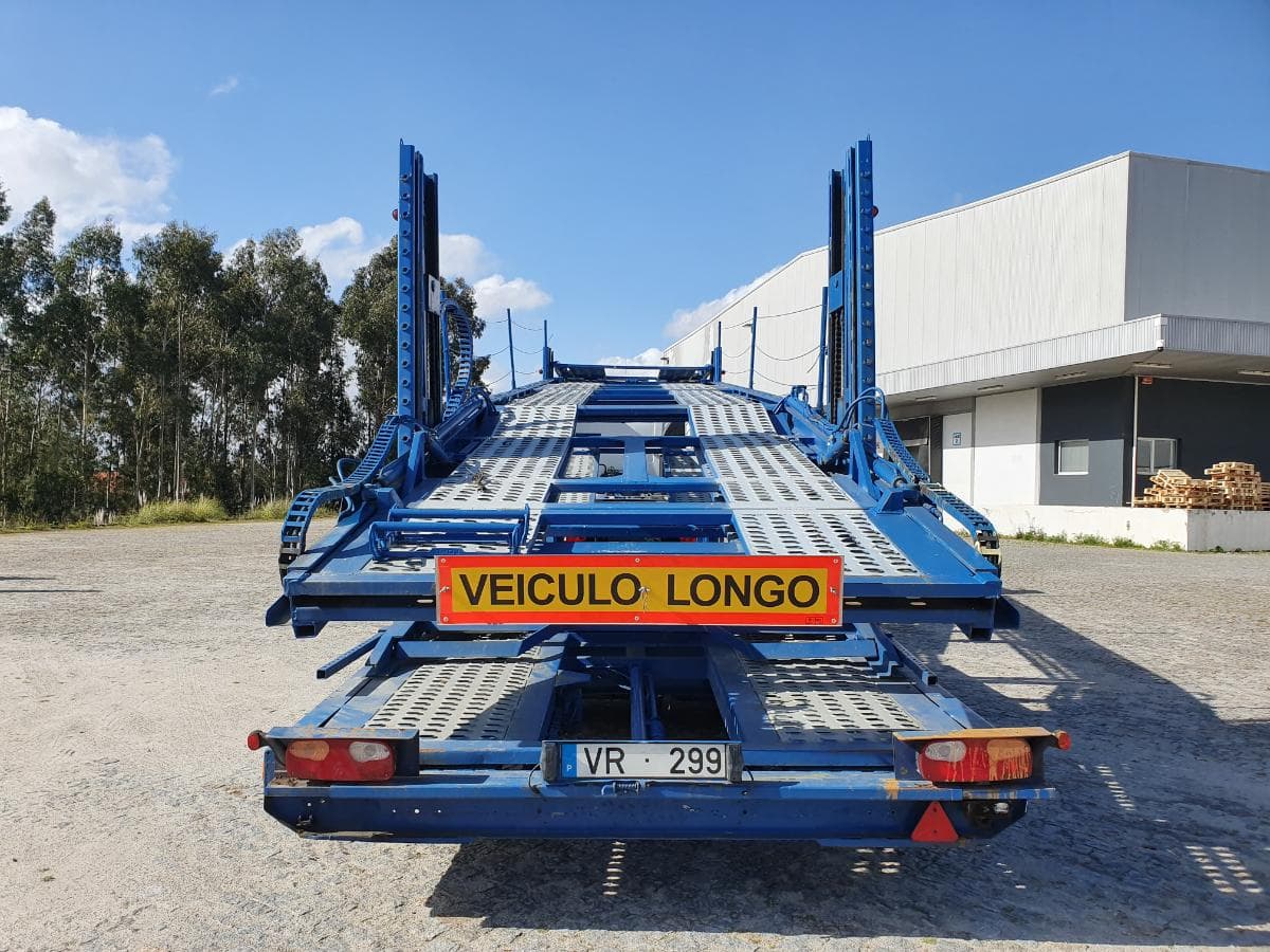 Trator Renault + Reboque Porta Veículos Janhel — image 23
