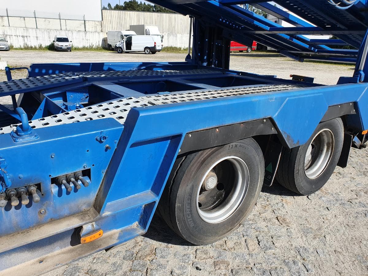 Trator Renault + Reboque Porta Veículos Janhel — image 29